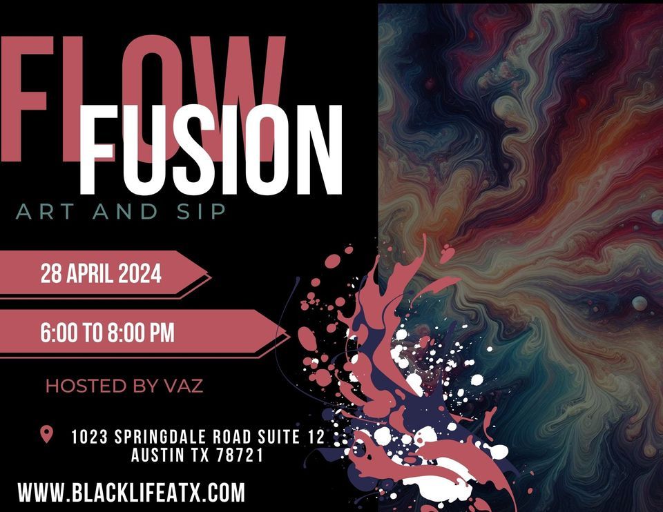 Flow Fusion Art and Sip with V\u00e1z 