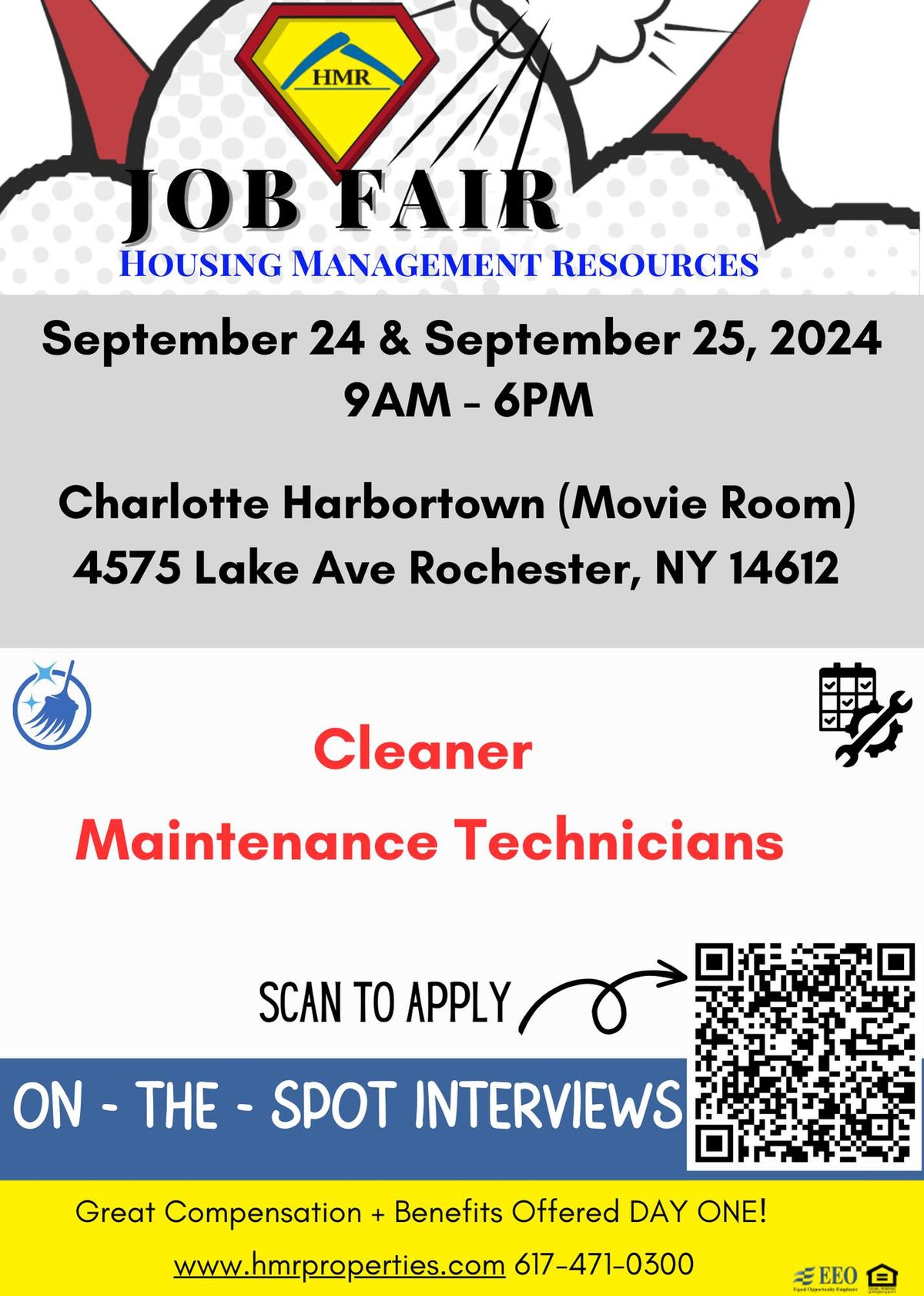 JOB FAIR *Hiring Multiple Roles* (Charlotte Harbortown Apartments))