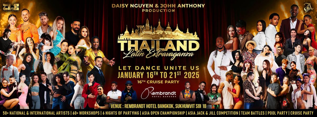 Thailand Latin Extravaganza 2025 (Bangkok, January 16 - 21) -1st Edition 