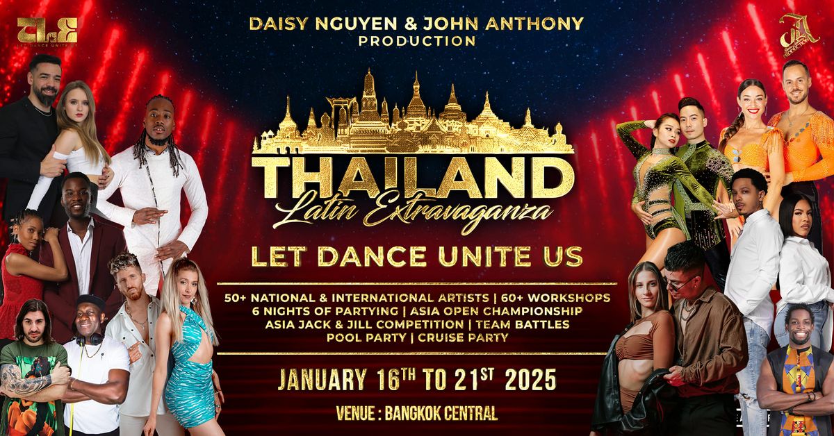 Thailand Latin Extravaganza 2025 (Bangkok, January 16 - 21) -1st Edition 