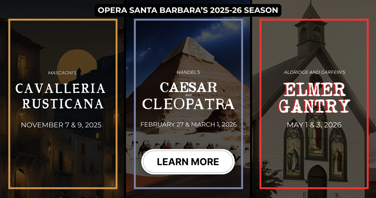 Opera Santa Barbara - Caesar and Cleopatra