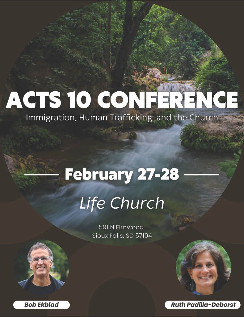 The Acts 10 Conference: Immigration, Human Trafficking, and the Church