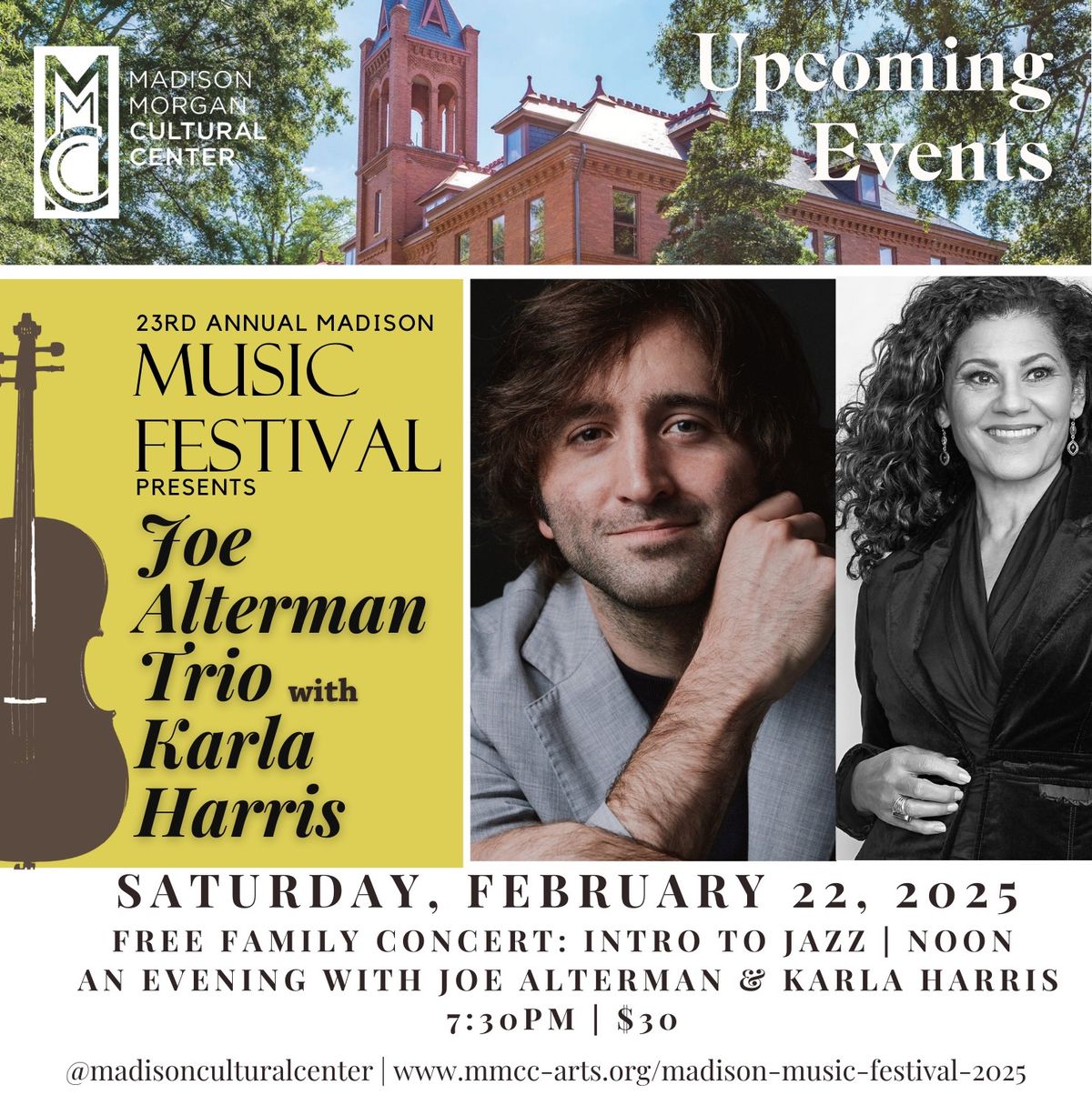 An Evening with Joe Alterman Trio and Karla Harris