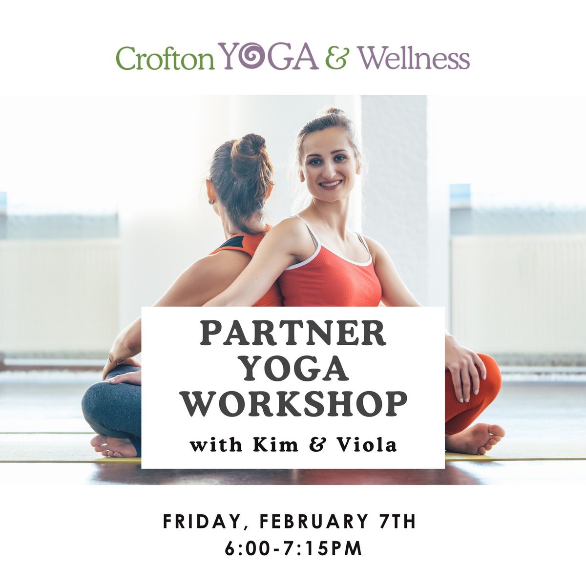 Partner Yoga with Kim & Viola