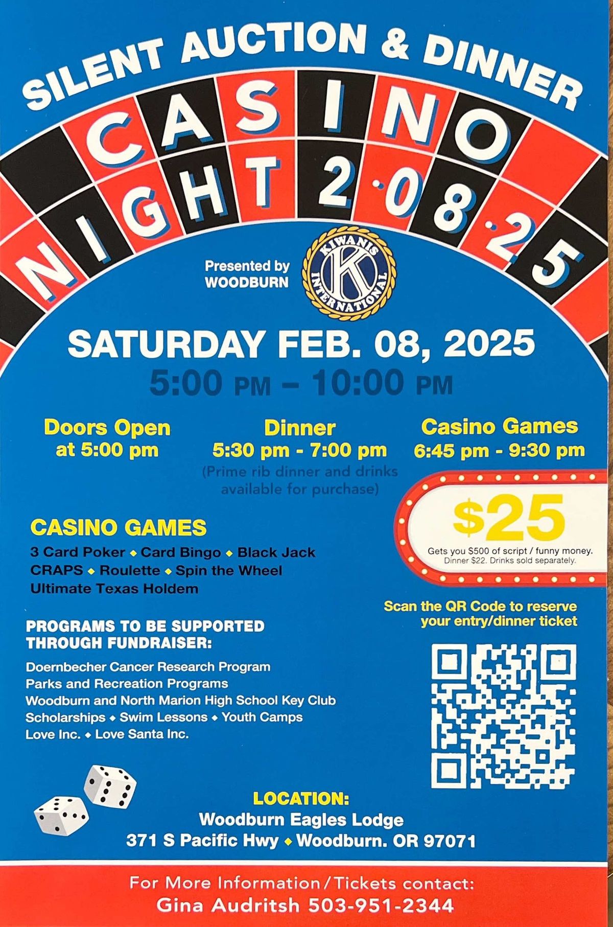 Casino Night Fundraiser