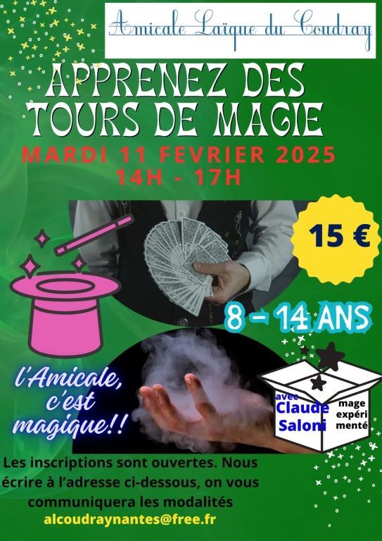 Cours de magie