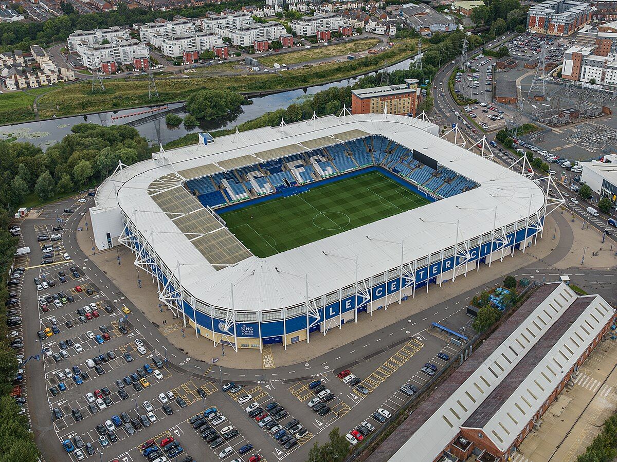 Leicester City FC vs Manchester City FC at King Power Stadium