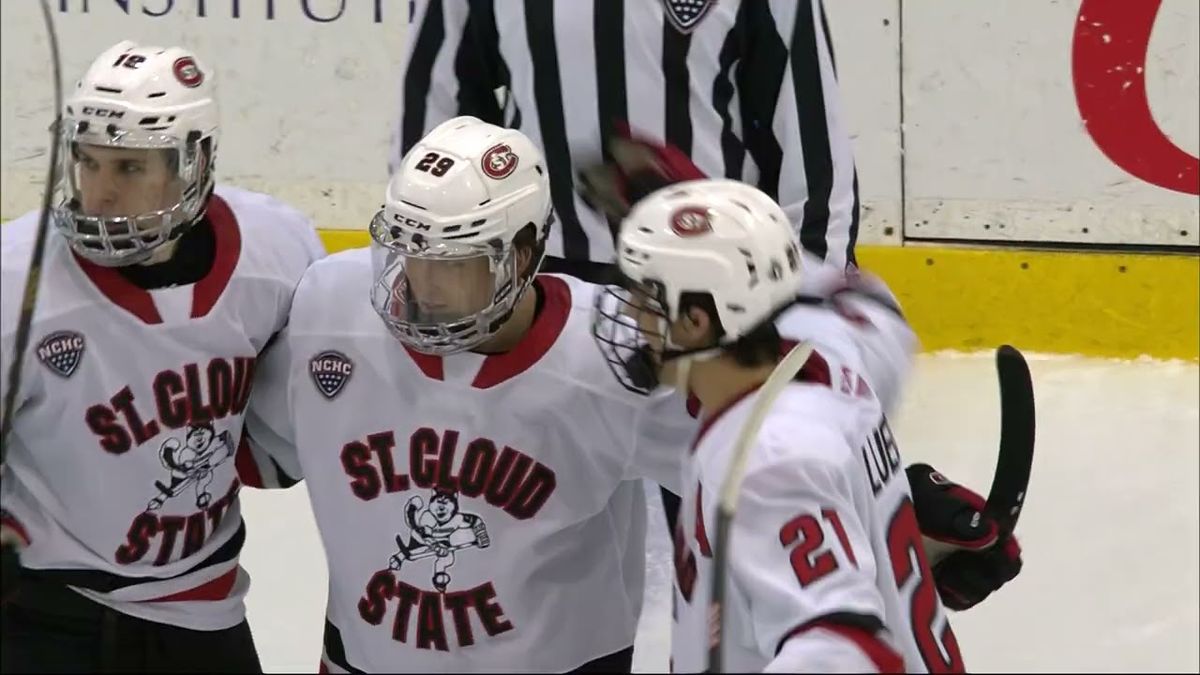 Western Michigan Broncos at St. Cloud State Huskies Mens Hockey at Herb Brooks National Hockey Center