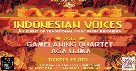 Indonesian Voices: Gamelaning Quartet & Aga Ujma