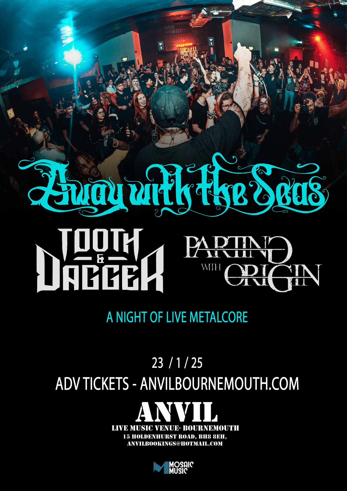 Away With The Seas \/ Tooth &amp; Dagger \/ Parting With Origin