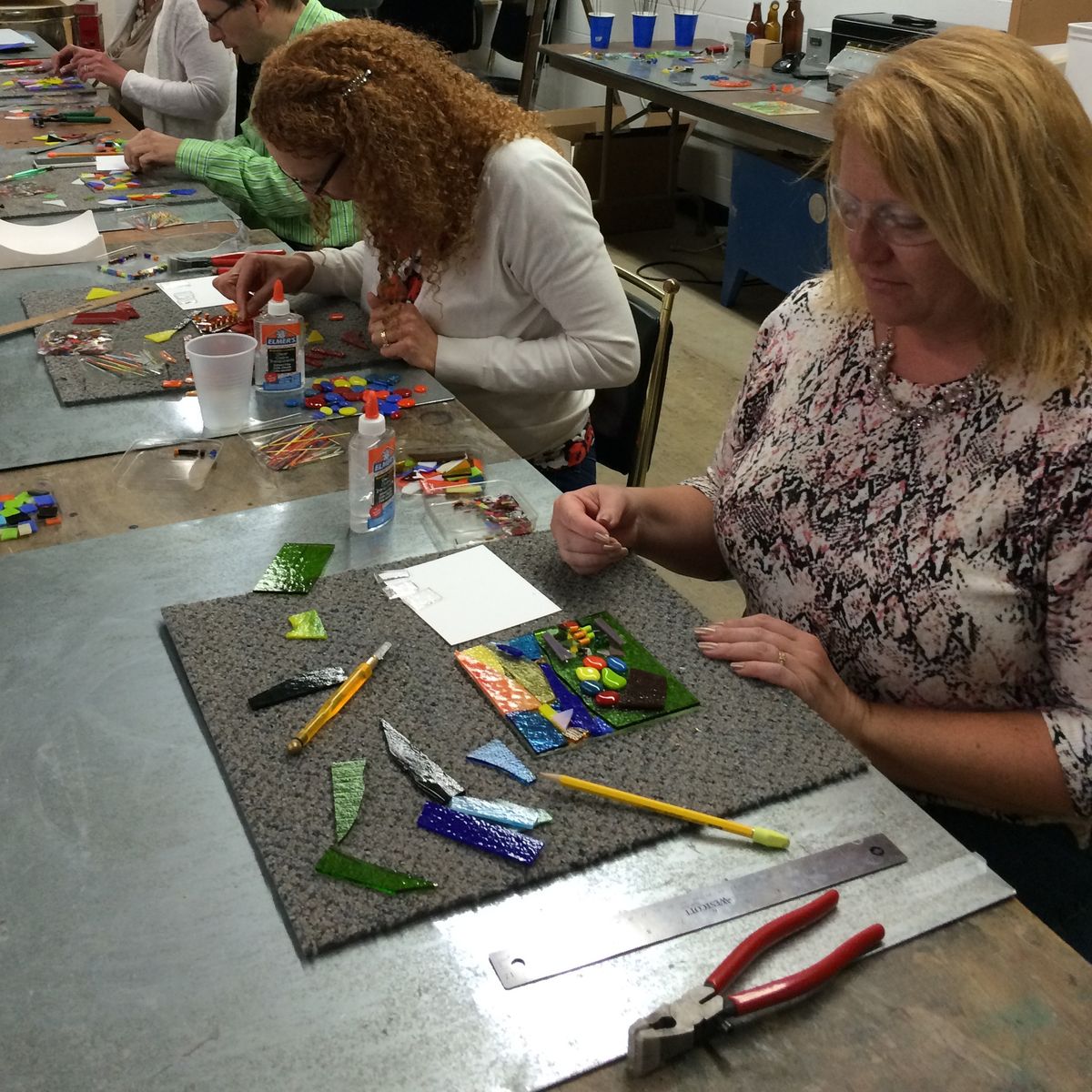 Glass Studio Class: Christmas in July - Fused Glass Ornaments 7\/20