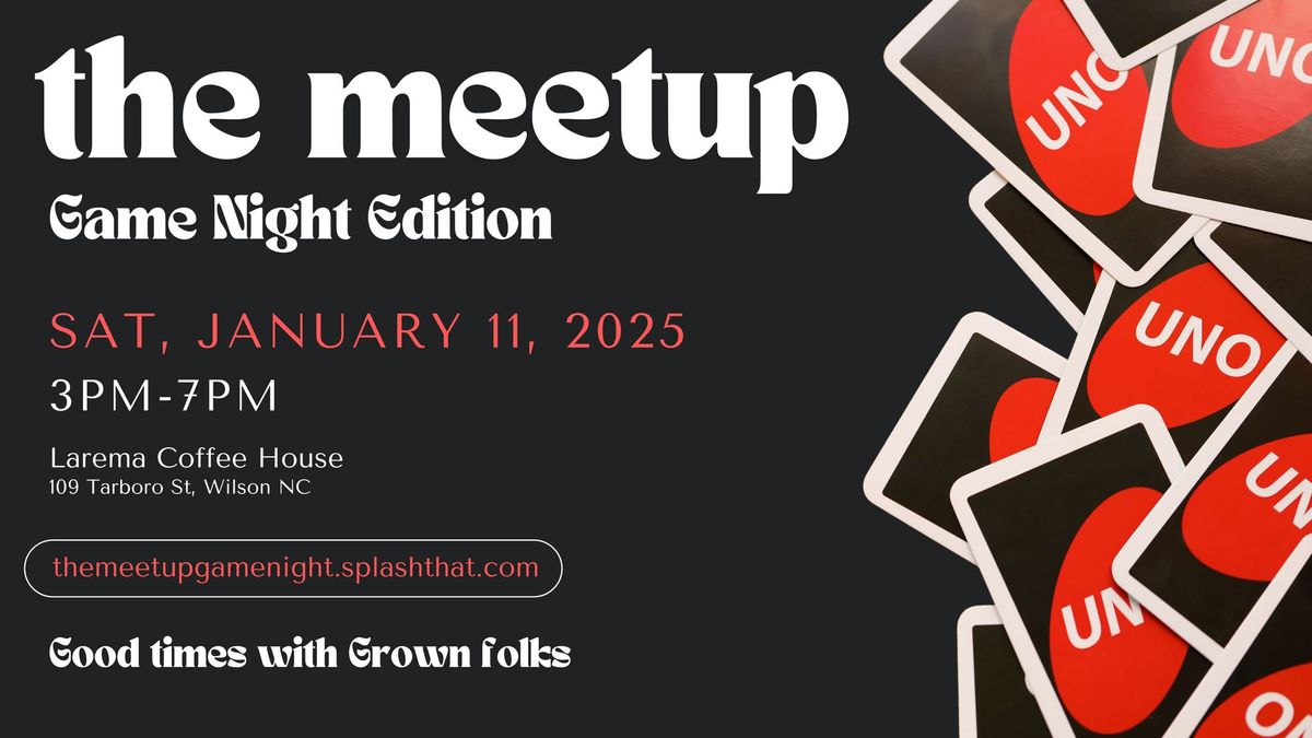 The Meetup - Game Night