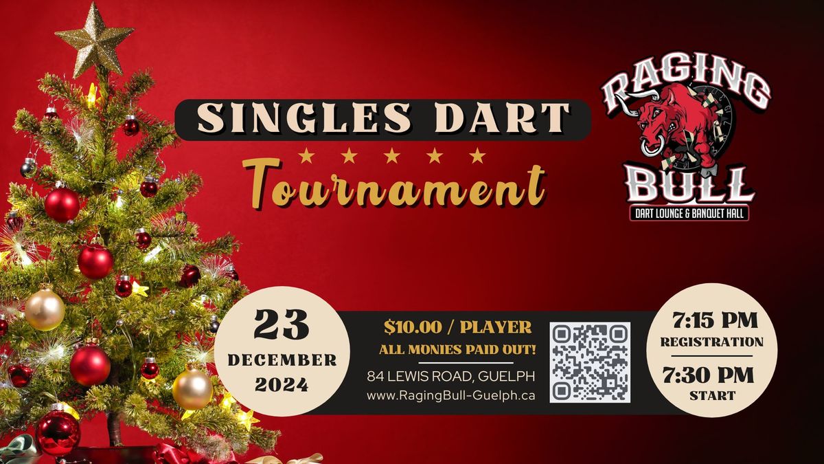 Christmas Singles Dart Tournament