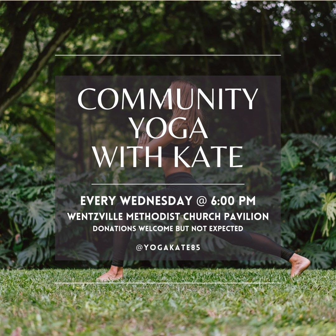 Outdoor Community Yoga with Kate