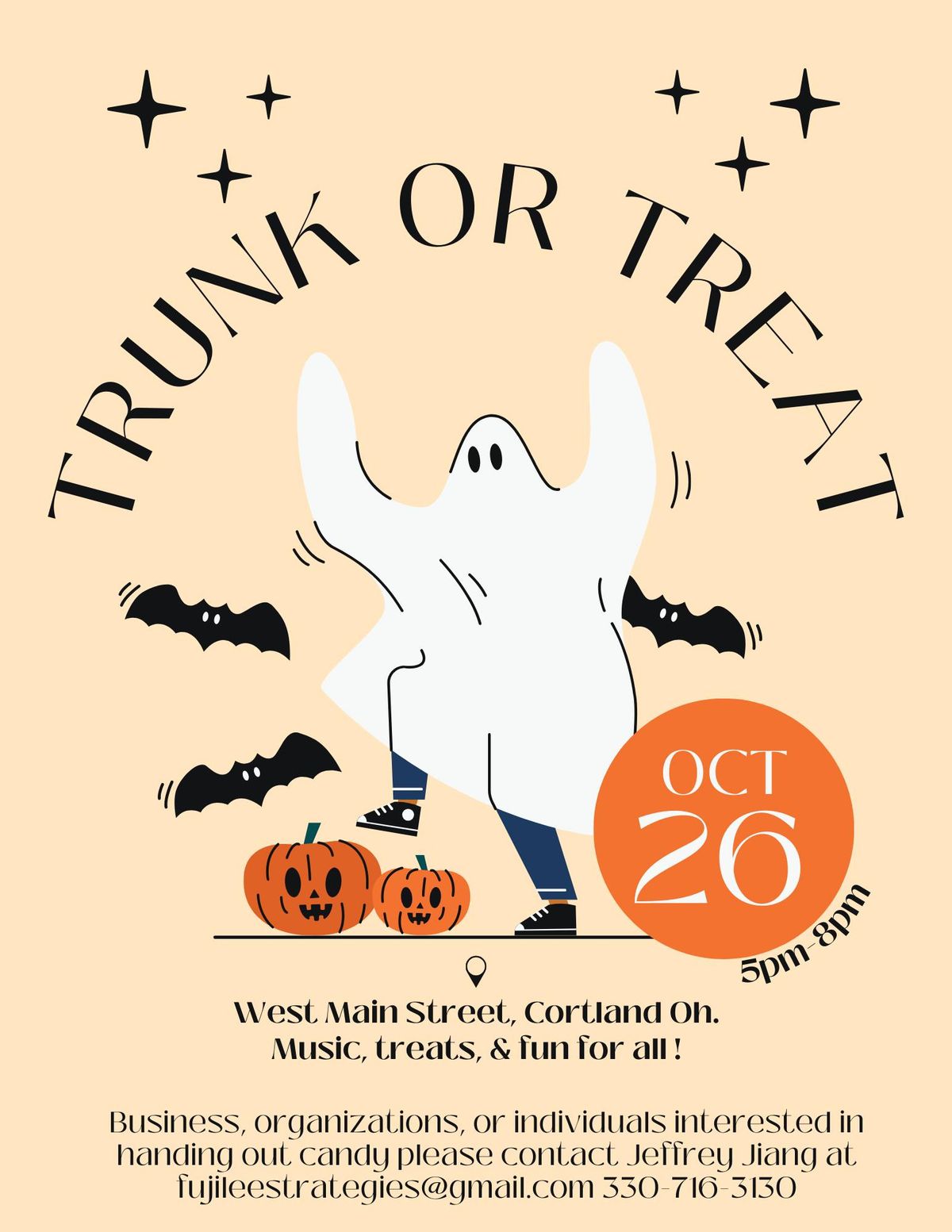 Cortland Trunk or Treat & Food Truck Night