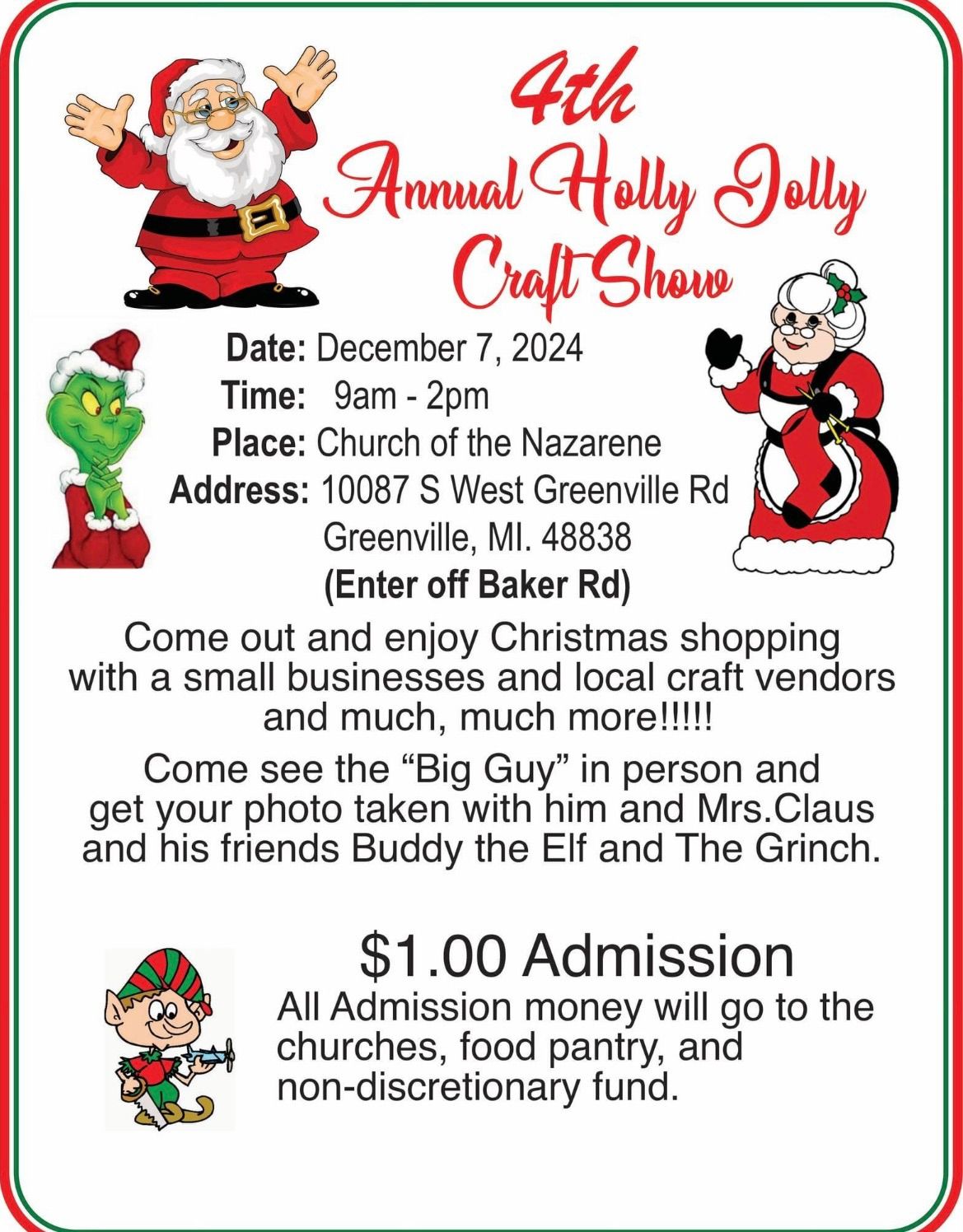 4th Annual Holly Jolly Craft Show 