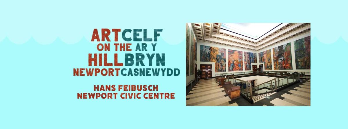 #AOTH2024 - Hans Feibusch Murals at Newport Civic Centre