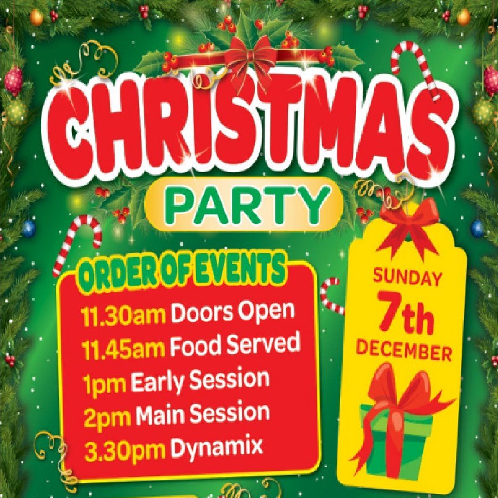 Elgin Bingo Christmas Party Afternoon - Paper Ticket