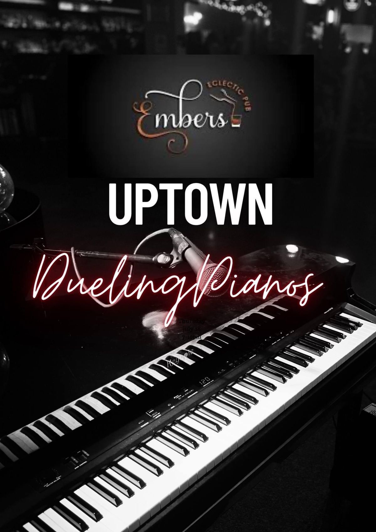 Uptown Dueling Pianos LIVE at Embers Eclectic Pub (Elkin, NC)