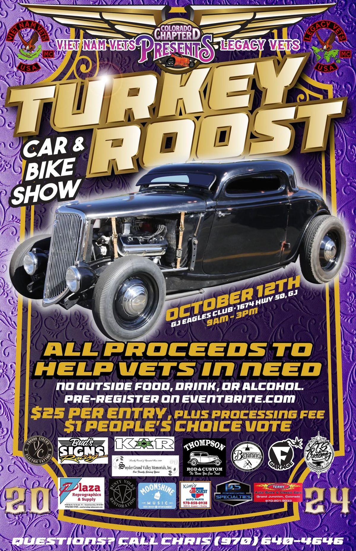 2024 Turkey Roost Car & Bike Show