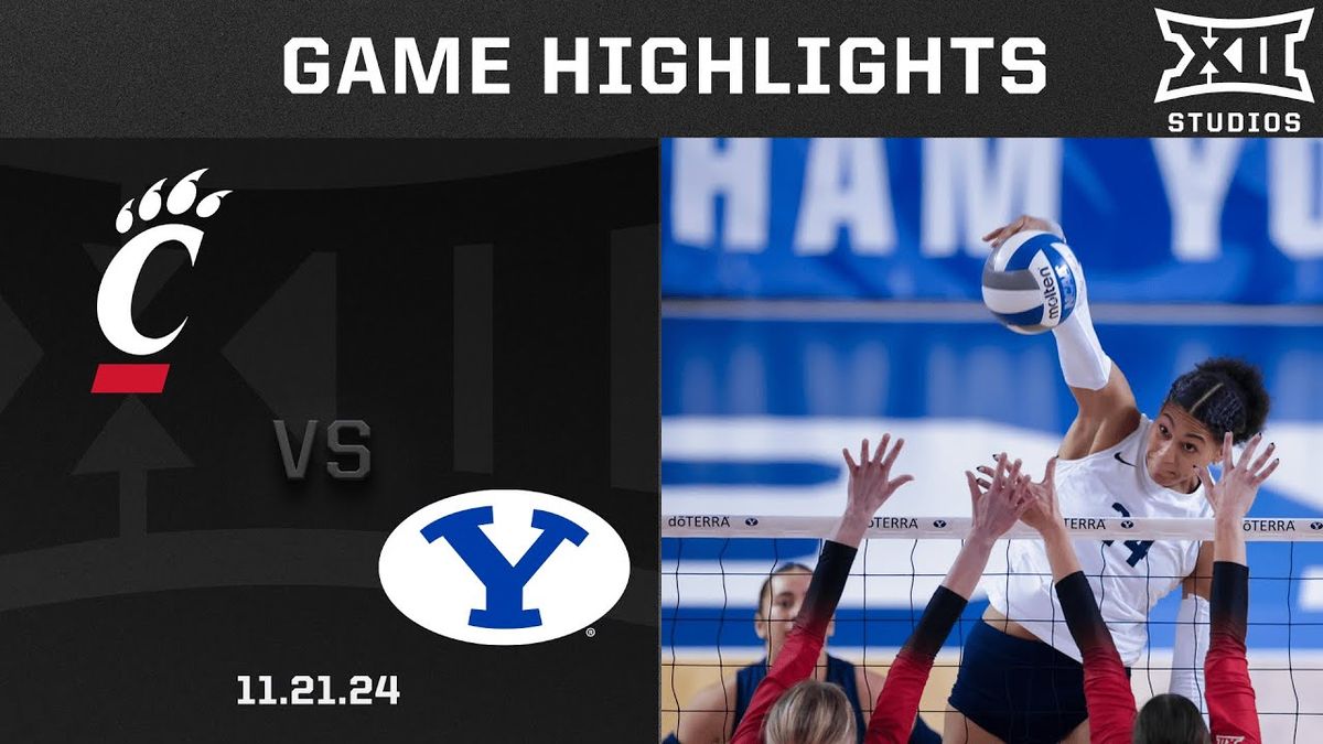 BYU Cougars at Cincinnati Bearcats Womens Volleyball at Fifth Third Arena at Shoemaker Center