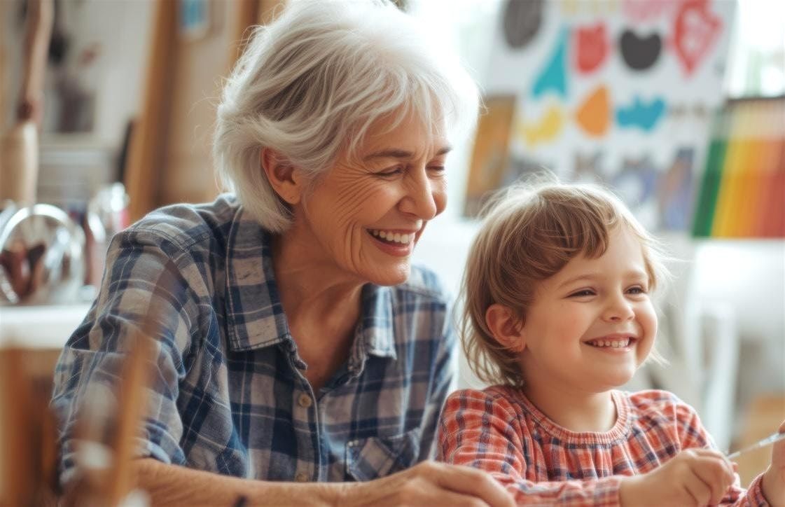 Art Class: Grandparents Day