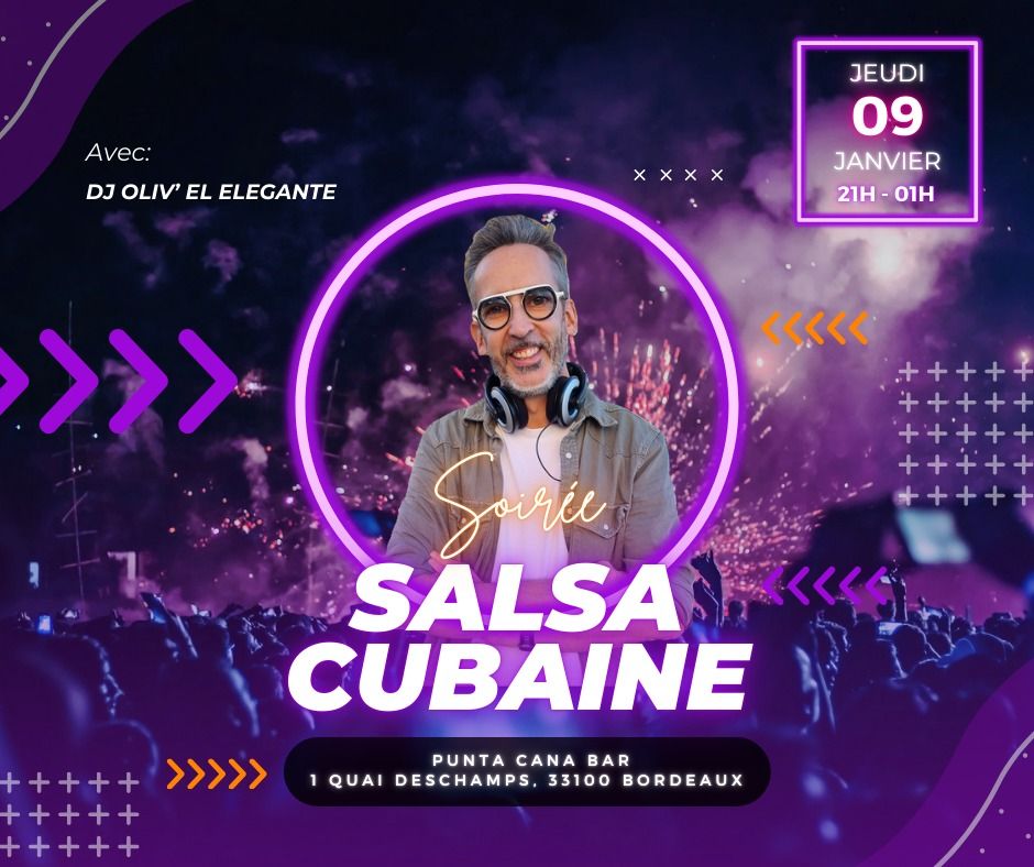 Soir\u00e9e Salsa Cubaine