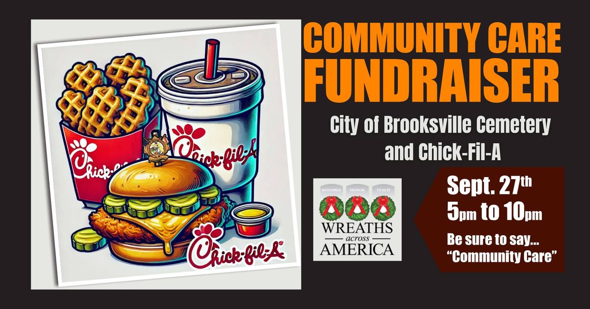 Wreaths Across America Community Care Fundraiser- Chick-Fil-A