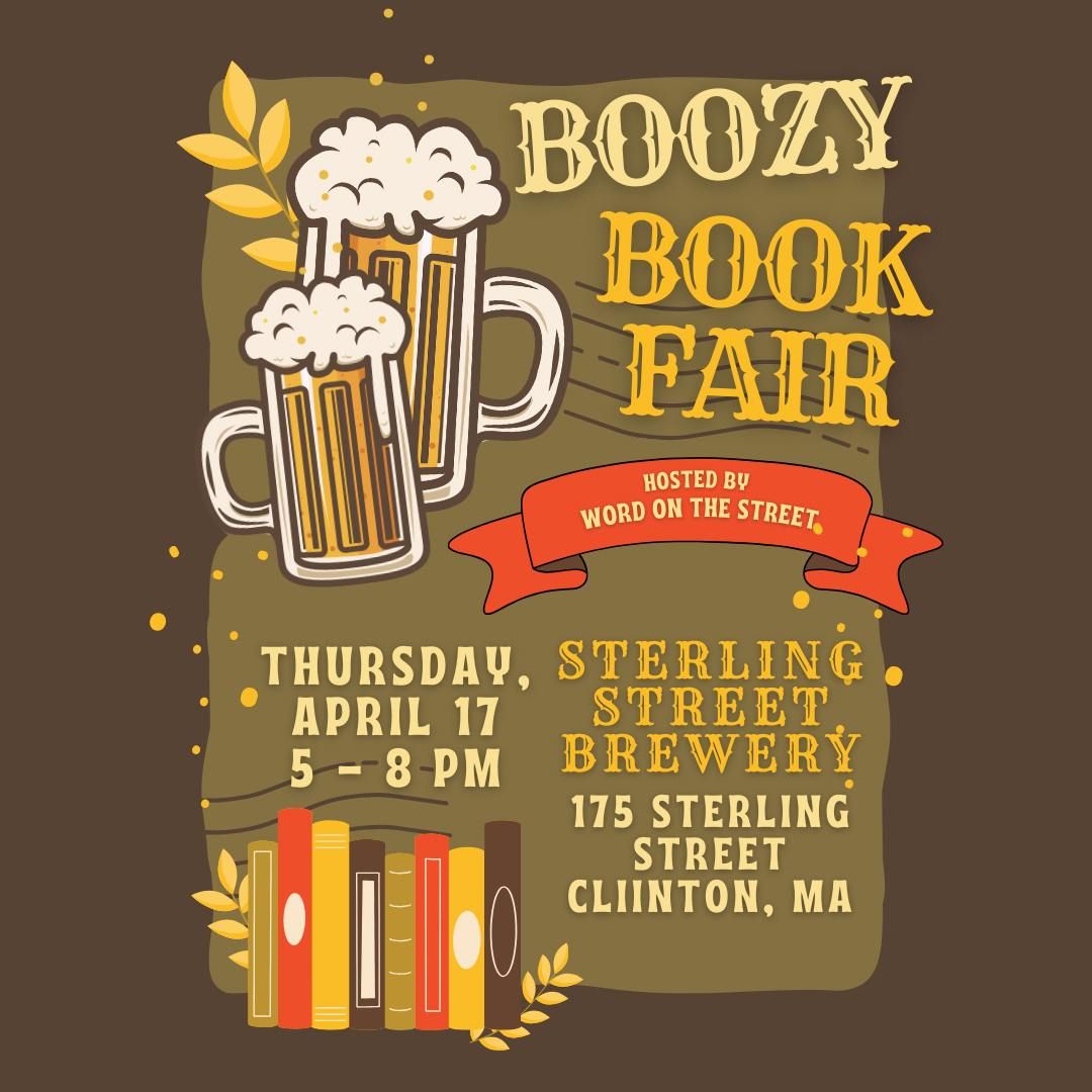 Boozy Book Fair at SSB Clinton