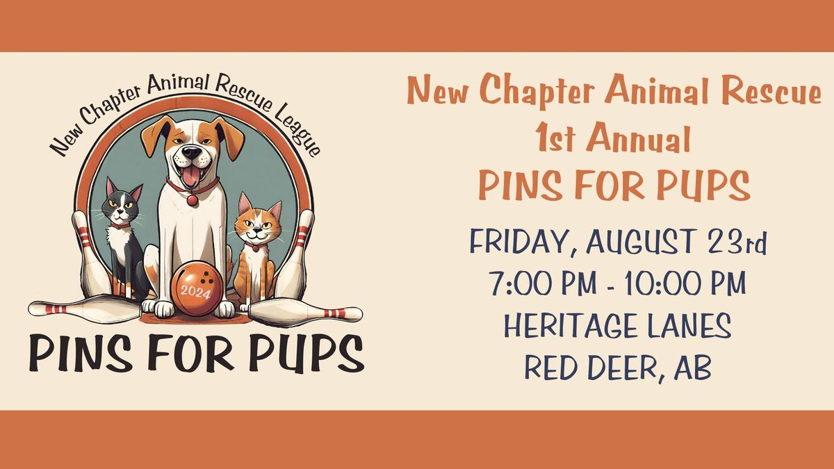 1st Annual Pins for Pups Bowl-a-thon