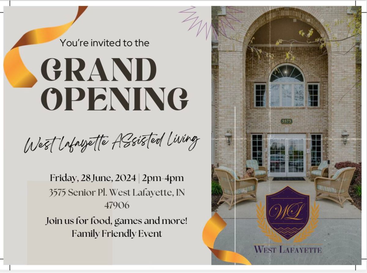 West Lafayette Assisted Living Grand Opening