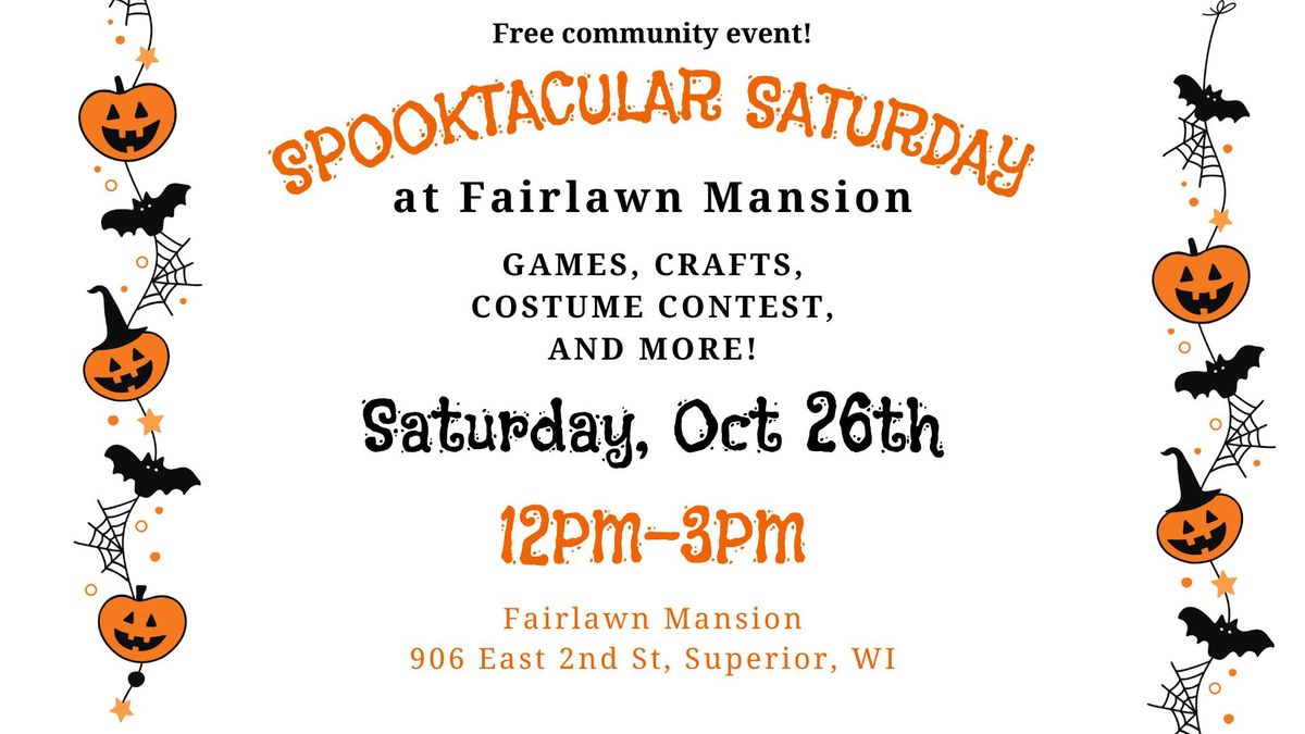 A Spooktacular Saturday at Fairlawn Mansion