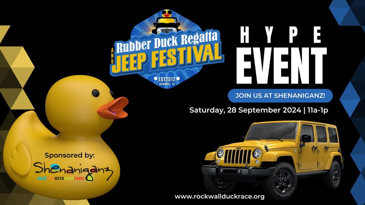 JEEP Pre-Festival Hype Event at Shenaniganz in Rockwall