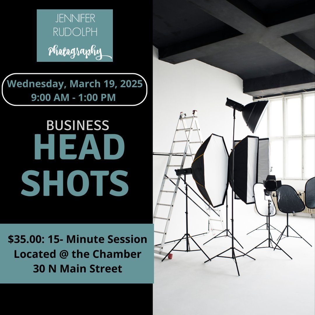 Business Headshots With Jennifer Rudolph