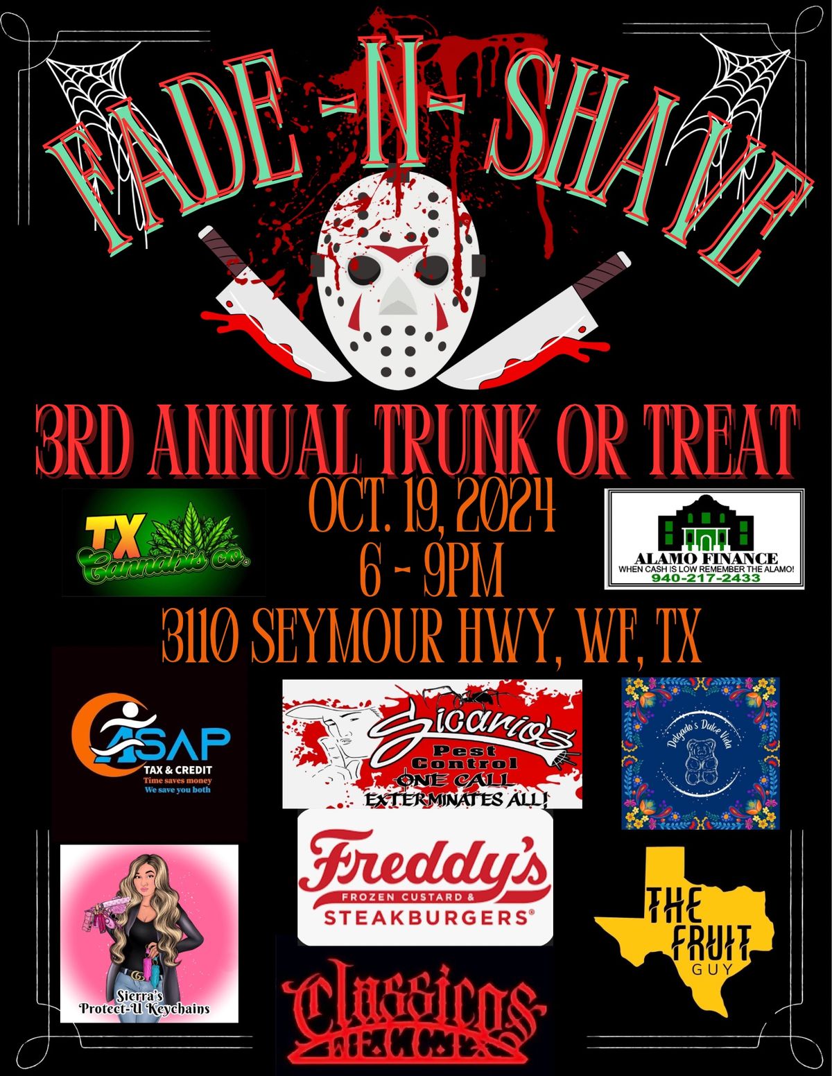 3rd annual trunk or treat 