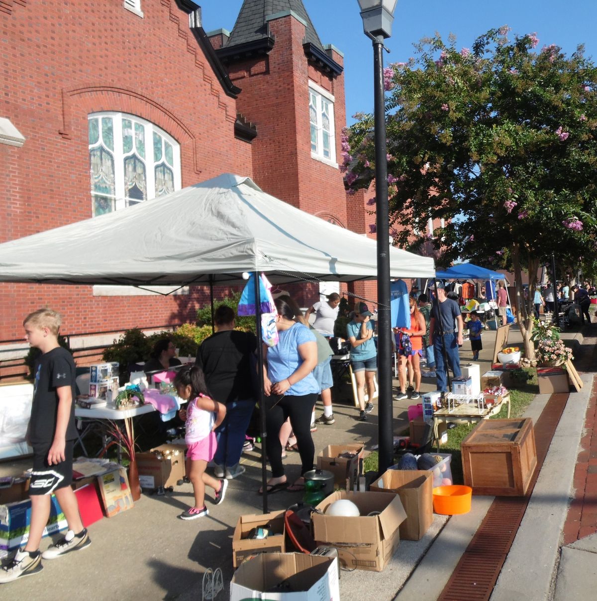 Sidewalk Yard Sale