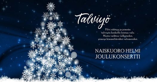 Talviy\u00f6 - Naiskuoro Helmen joulukonsertti