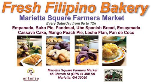 Antonio Filipino Bakery at Marietta Farmers Market