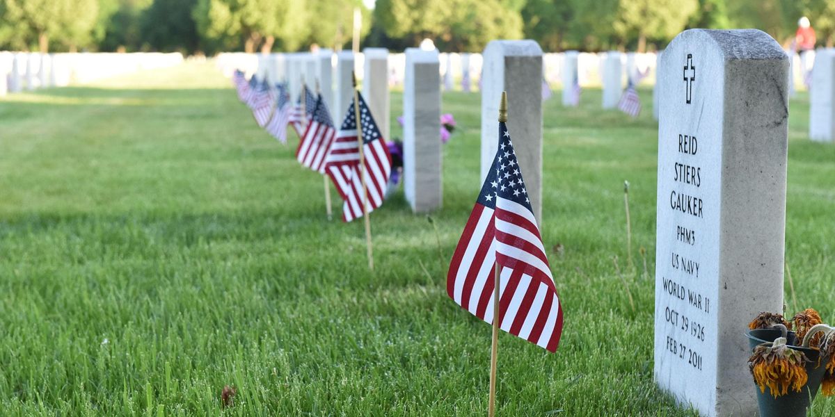 2021 Flag Placement Fort Snelling National Cemetery Minneapolis 30 May 2021