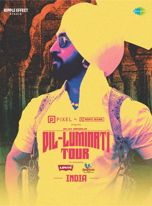 Dil-Luminati Tour - India Trending, Music and Best seller event Tickets Kolkata -