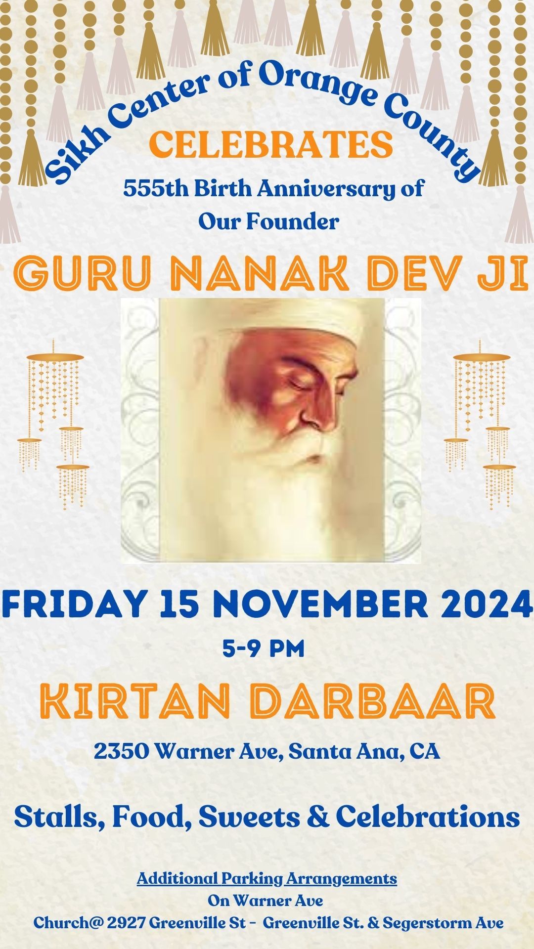 555th Birth Anniversary of Guru Nank Dev Ji