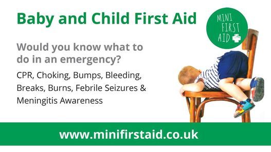 Baby & Child First Aid Class - Eastbourne