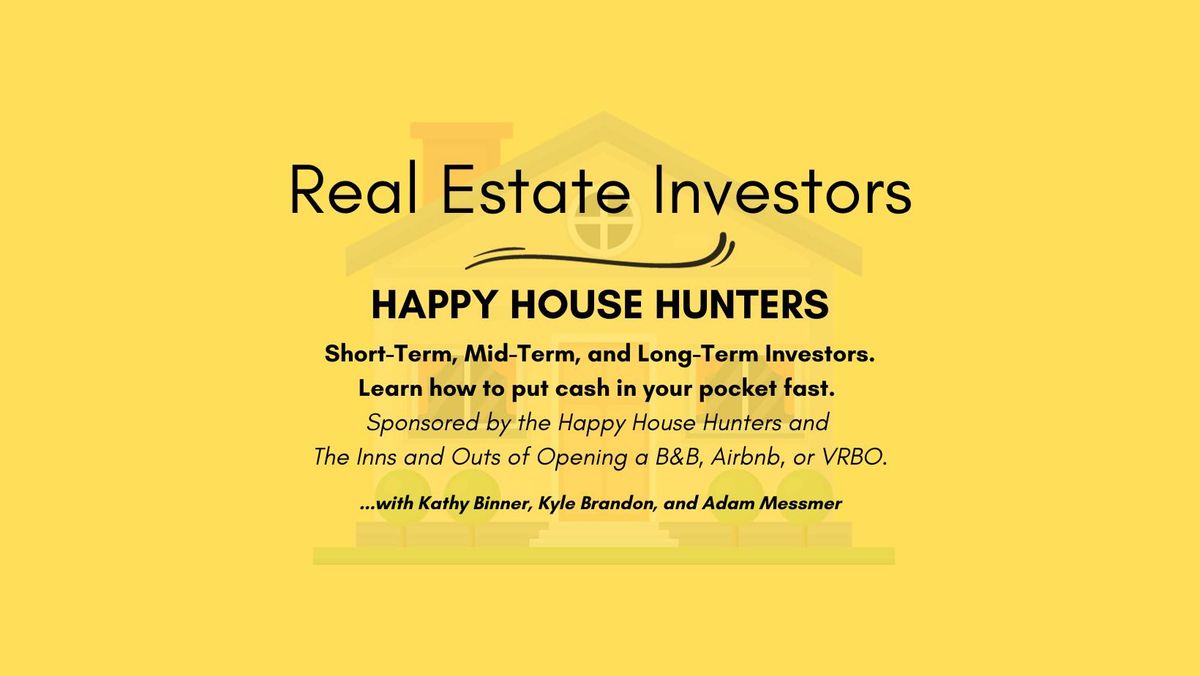 FREE | HAPPY HOUSE HUNTERS JOIN COIN | IN-PERSON MEETUP