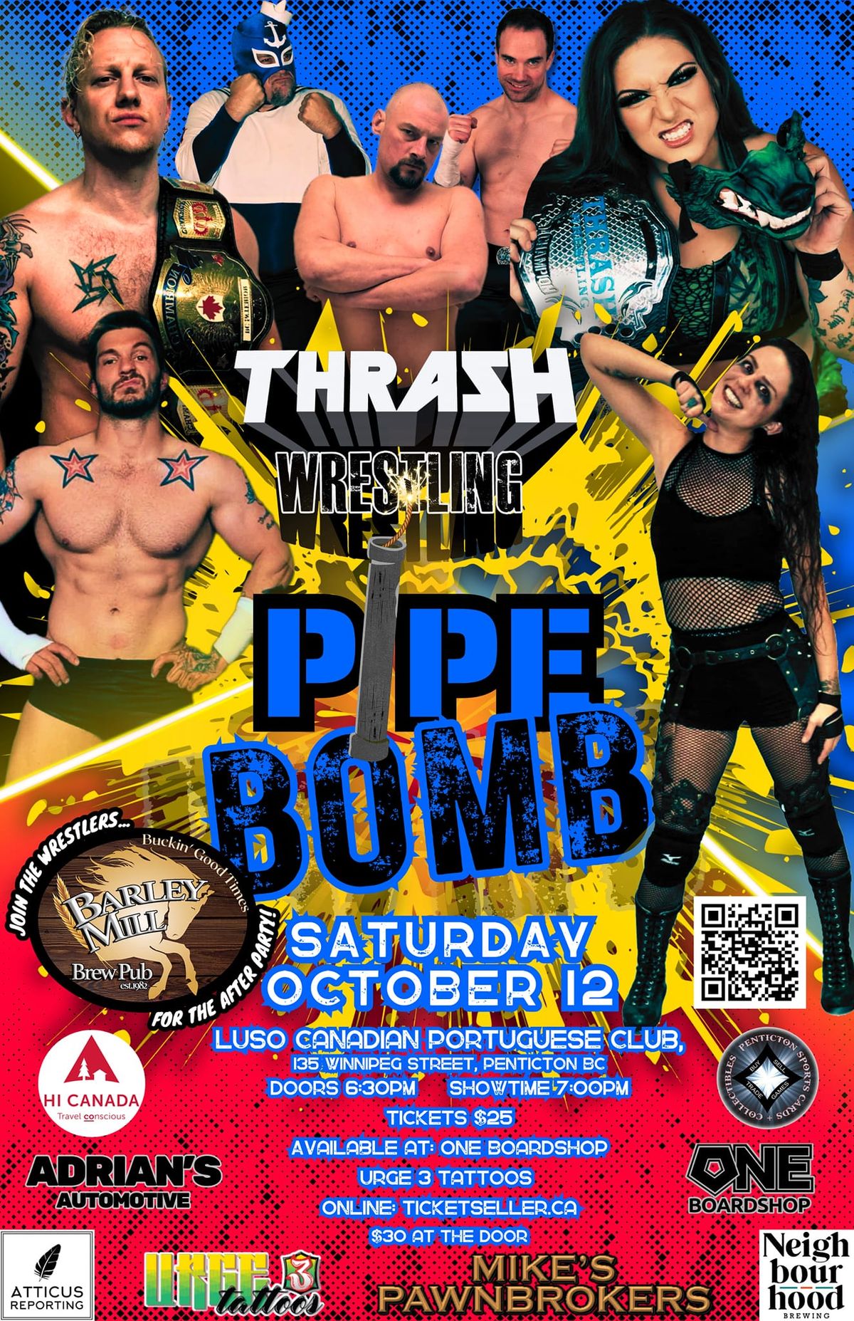 Thrash Wrestling "Pipe Bomb"