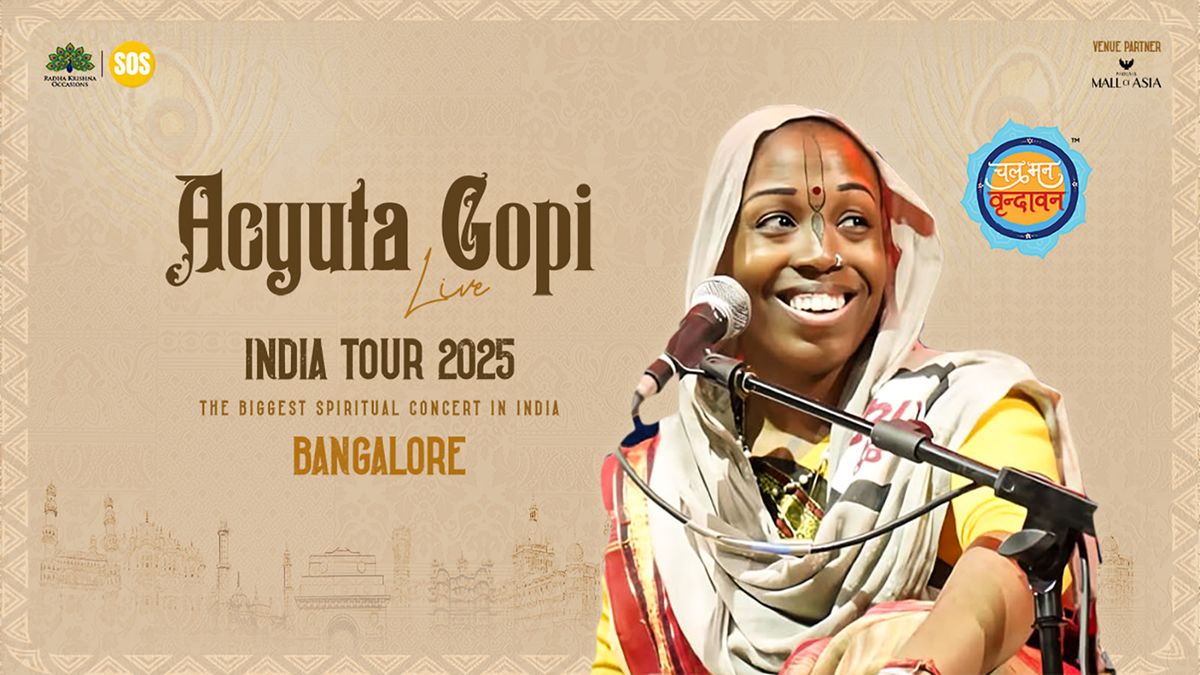 Chal Man Vrindavan ft. Acyuta Gopi Live