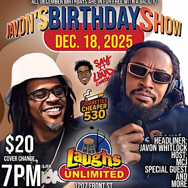 Say it Loud - Live Comedy