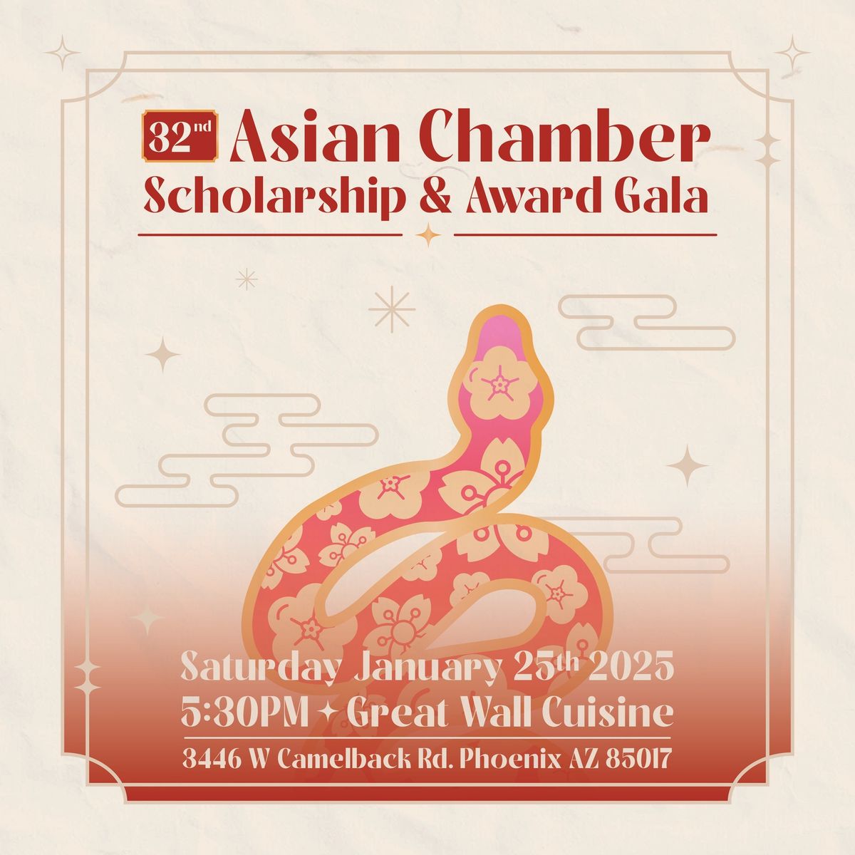 32nd Annual Lunar New Year Scholarship & Award Gala