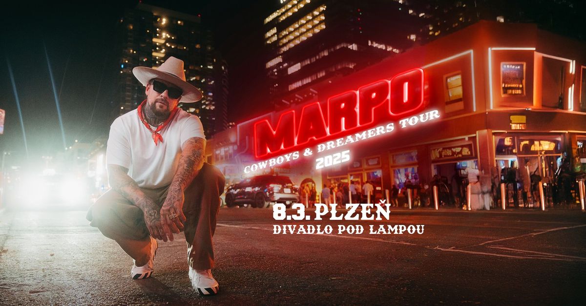 Marpo - Cowboys & Dreamers tour - Plze\u0148