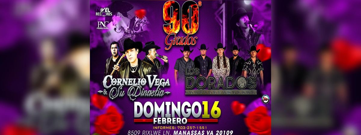 CORNELIO VEGA & SU DINASTIA Y GRUPO LOS DORADOS EN MANASSAS VA