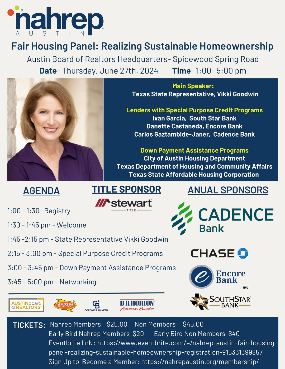 Nahrep Austin- Fair Housing Panel: Realizing Sustainable Homeownership